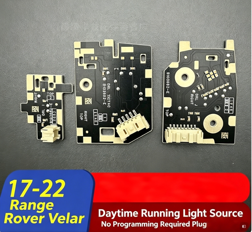 DRL Light Source Module for 2017-2023 Range Rover Velar, New OSRAM LED Chips, 3 Pieces per Side
