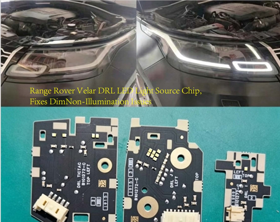 LED Daytime Running Light Module DRL Board for Land Rover Range Rover Velar 2017-2023