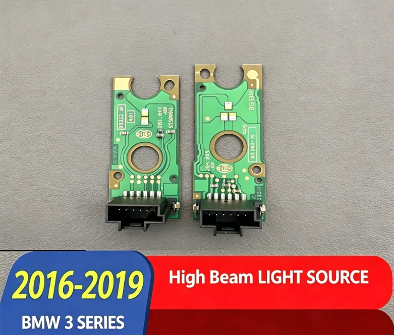 For 2016-2019 BMW 3 Series F35, 1 x Low Beam + 1 x High Beam Light Source, Left/Right Universal, Upgraded Copper Plate