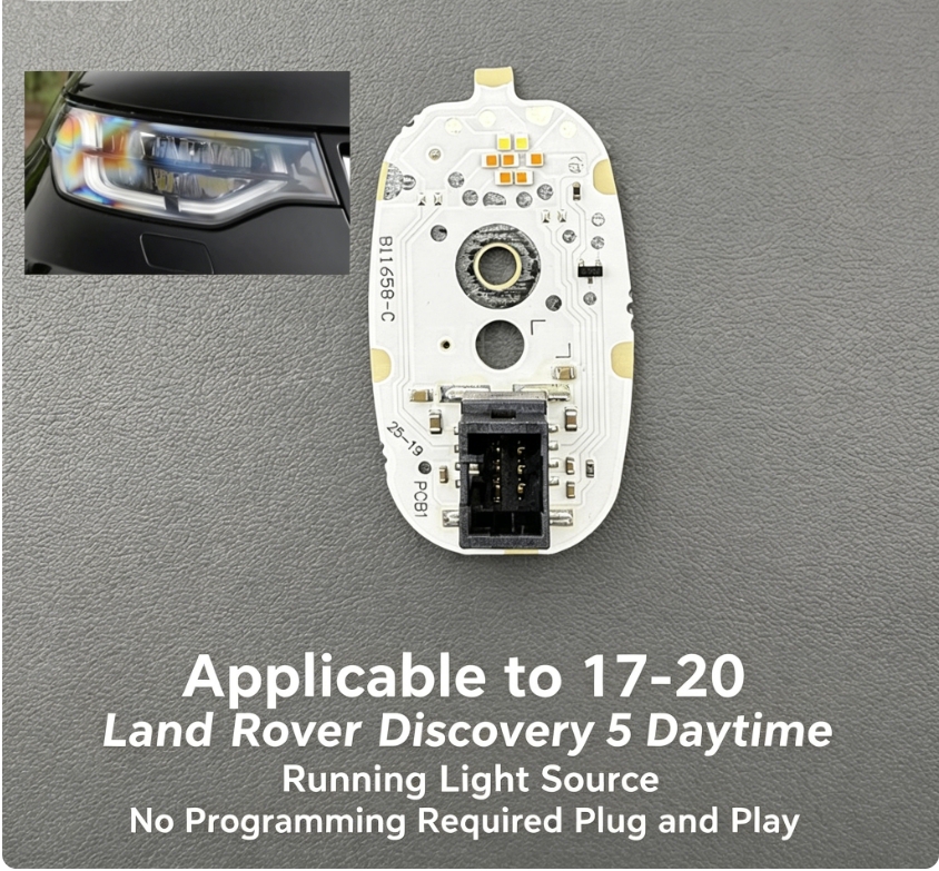 Land Rover Discovery 5 (2017-2020) DRL LED Board with Turn Signal, 8-Pin 7-LED