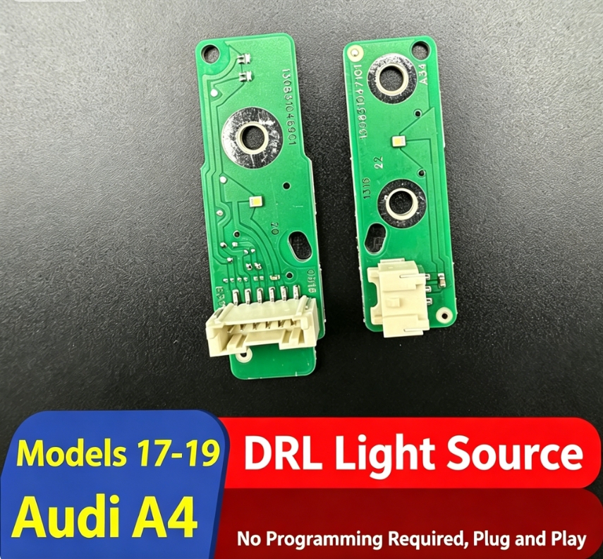 For 2017-2019 Audi A4 Daytime Running Light (DRL) Source, Small Light Chips, 2pcs Per Side