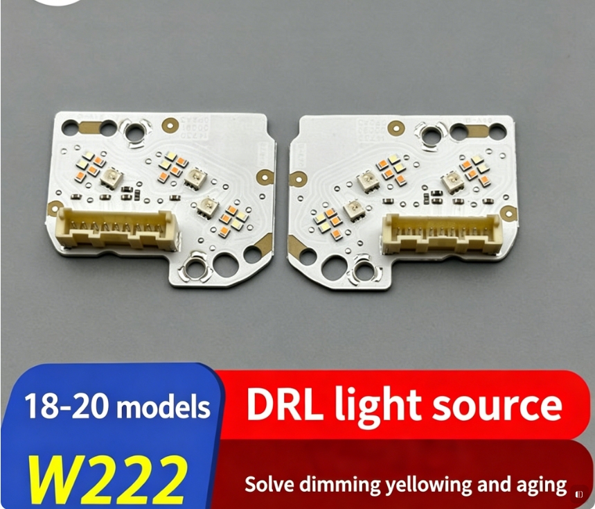 For 2018-2020 Mercedes-Benz S-Class W222 Daytime Running Light (DRL) Source, LED Light Chips with OEM Connector